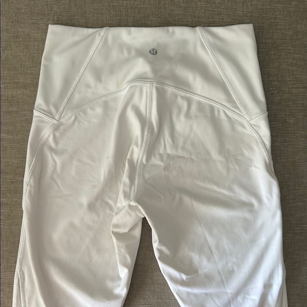 NWOT Lululemon White Leggings